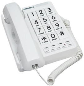 Northwestern Bell amplified phone with big buttons